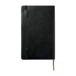 Moleskine Classic notitieboek met zachte kaft en blanco pagina’s kleur zwart tweede weergave achterkant