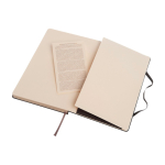 Grote Moleskine Classic notitieboek met gestippelde pagina’s kleur zwart derde weergave