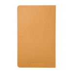 Notitieboekje met kartonnen kaft Moleskine Cahier Journal kleur bruin tweede weergave achterkant