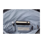 Elegante verticale rugzakhoes voor apparaten Moleskine Classic 15'” kleur zwart weergave detail 1