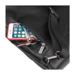 Elegante verticale rugzakhoes voor apparaten Moleskine Classic 15'” kleur zwart derde weergave