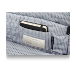 Stedelijke rugzak met compartimenten Moleskine Classic 15'' kleur zwart weergave detail 2