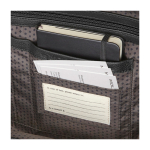 Elegante leren rugzak met urban stijl Moleskine Classic 15” kleur zwart weergave detail 1