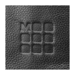Elegante leren rugzak met urban stijl Moleskine Classic 15” kleur zwart weergave detail 2