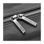 Elegante leren rugzak met urban stijl Moleskine Classic 15” kleur zwart weergave detail 3