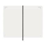Dagagenda met zachte kaft en elastische sluiting Moleskine kleur zwart derde weergave