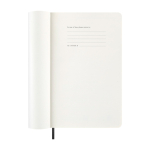 Dagagenda met zachte kaft en elastische sluiting Moleskine kleur zwart vijfde weergave