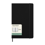 Weekagenda met elastische sluiting en binnenvak Moleskine kleur zwart
