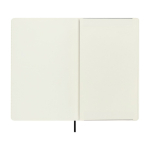 Vegan XL gelijnd notitieboek met pythonlook Moleskine Vegea Boa kleur zwart vierde weergave