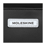 Rugzak met magneetsluiting en rits Moleskine Metro Slim 15” kleur zwart weergave detail 3