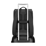 Rugzak met magneetsluiting en rits Moleskine Metro Slim 15” kleur zwart derde weergave