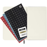 Wekelijkse pocketagenda met zachte kaft en sluiting Moleskine kleur zwart vijfde weergave