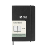 Wekelijkse pocketagenda met zachte kaft en sluiting Moleskine met afdrukgebied