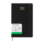 Ongedateerde weekagenda om te starten wanneer jij wilt Moleskine kleur zwart