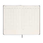 Ongedateerde weekagenda om te starten wanneer jij wilt Moleskine kleur zwart