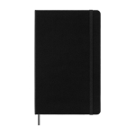 Slimme Moleskine-notitieboek om van papier naar app te kopiëren kleur zwart tweede weergave voorkant