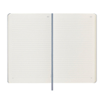 Slimme Moleskine-notitieboek om van papier naar app te kopiëren kleur blauw vierde weergave