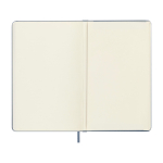 Slimme Moleskine-notitieboek om van papier naar app te kopiëren kleur blauw