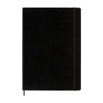 Moleskine A4 schetsboek met harde kaft, kartonnen binding kleur zwart tweede weergave voorkant