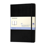 Moleskine A4 schetsboek met harde kaft, kartonnen binding kleur zwart