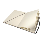 Moleskine A4 schetsboek met harde kaft, kartonnen binding kleur zwart