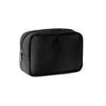 Grote toilettas van nylon en polyester 130 g/m² kleur zwart eerste weergave
