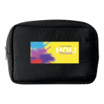 Grote toilettas van nylon en polyester 130 g/m² kleur zwart derde weergave