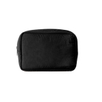 Grote toilettas van nylon en polyester 130 g/m² kleur zwart