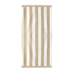 Strandhanddoek van absorberend katoen 420 g/m² en 80x160 cm kleur beige derde weergave