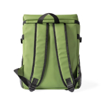 Koelrugzak met vakken en kunstleer om te personaliseren kleur groen vierde weergave