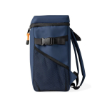 Koelrugzak met vakken en kunstleer om te personaliseren kleur marineblauw tweede weergave