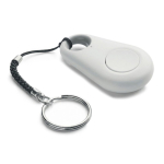 Compacte anti-verlies tracker, ideaal voor sleutels en koffers kleur wit eerste weergave