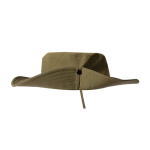 Verstelbare avonturenhoed in safaristijl van nylon en polyester kleur groen derde weergave