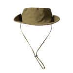 Verstelbare avonturenhoed in safaristijl van nylon en polyester kleur groen vijfde weergave