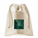Grote rieten tas met lange hengsels 280 g/m² kleur naturel derde weergave