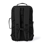 Laptoprugzak met meerdere compartimenten 16'' kleur zwart vierde weergave