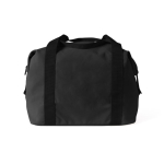 Polyester reistas, ideaal voor reizen of sport, met trolleylus kleur zwart vijfde weergave