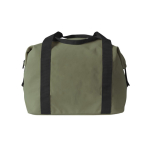 Polyester reistas, ideaal voor reizen of sport, met trolleylus kleur groen vijfde weergave