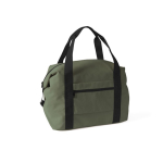 Polyester reistas, ideaal voor reizen of sport, met trolleylus kleur groen zesde weergave