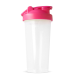 Lekvrije plastic shaker met mixinzet 700 ml kleur roze zevende weergave