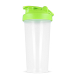 Lekvrije plastic shaker met mixinzet 700 ml kleur limoen groen vijfde weergave