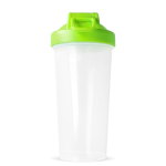 Lekvrije plastic shaker met mixinzet 700 ml kleur limoen groen zesde weergave