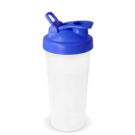 Lekvrije plastic shaker met mixinzet 700 ml kleur donkerblauw tweede weergave