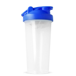Lekvrije plastic shaker met mixinzet 700 ml kleur donkerblauw zevende weergave