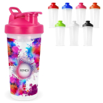 Lekvrije plastic shaker met mixinzet 700 ml