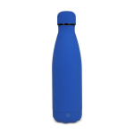 Thermosfles 500 ml van gerecycled roestvrij staal met zachte touch kleur blauw