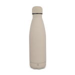 Thermosfles 500 ml van gerecycled roestvrij staal met zachte touch kleur beige