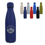 Thermosfles 500 ml van gerecycled roestvrij staal met zachte touch
