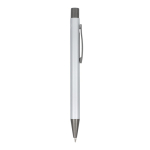 Gerecyclede aluminium balpen met zachte coating en blauwe inkt vijfde weergave