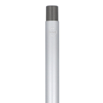 Gerecyclede aluminium balpen met zachte coating en blauwe inkt zesde weergave